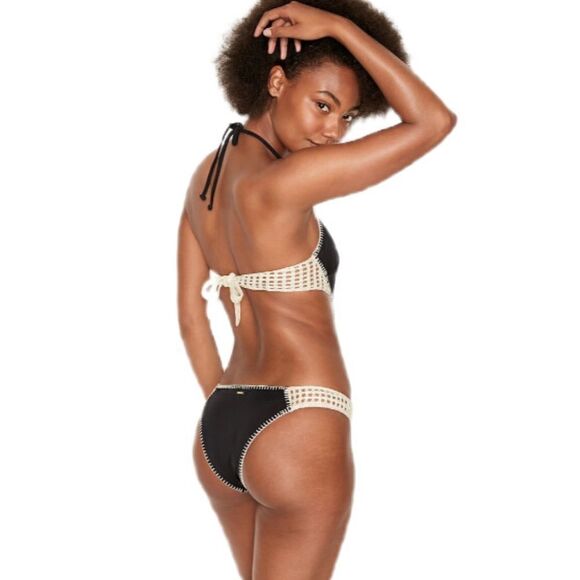 Factory Wrapped Victoria Secrets Crochet Monokini - Picture 2 of 6
